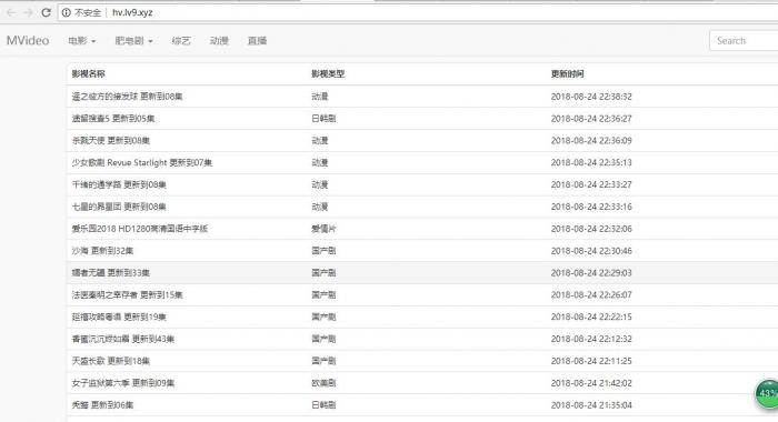 图片[1]-MVideo影视自动采集系统全开源-同城资源网