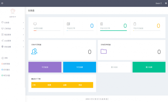 图片[1]-自助下单Ds主站系统可开分站对接艾K支付带视频教程-同城资源网