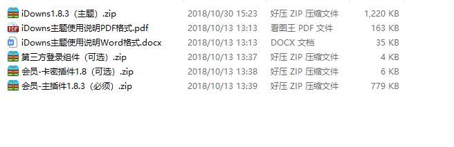 图片[1]-wordpress主题 iDowns V1.8.4 最新版 带会员管理 卡密插件-同城资源网