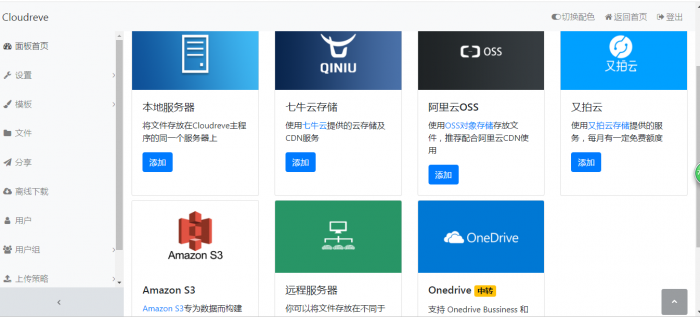 图片[2]-强大的云盘系统源码及视频教程，支持本地储存和对接各大对象储存-同城资源网